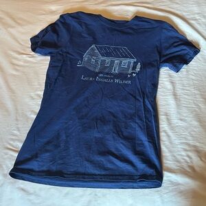 Laura Ingalls Wilder Tee blue/purple